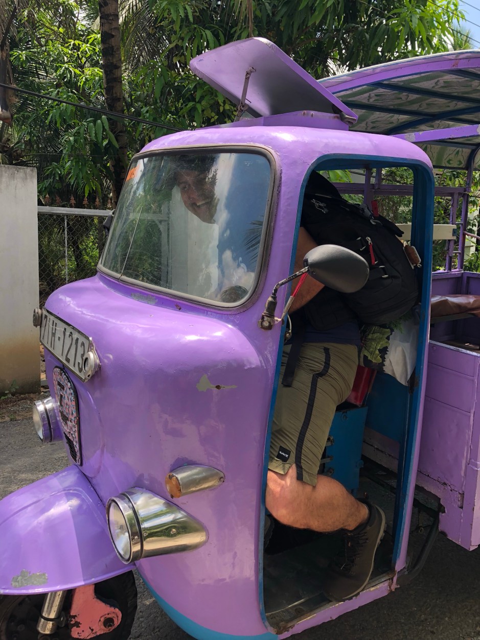 TuK TuK with giant inside